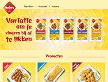 Tablet Screenshot of hebro.nl